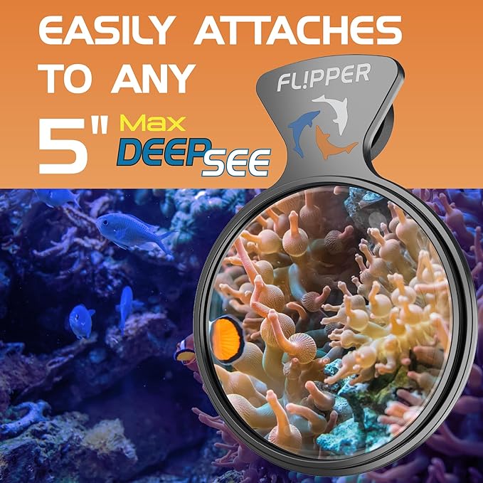 DeepSee Viewer Black Max 5" - Orange Filter