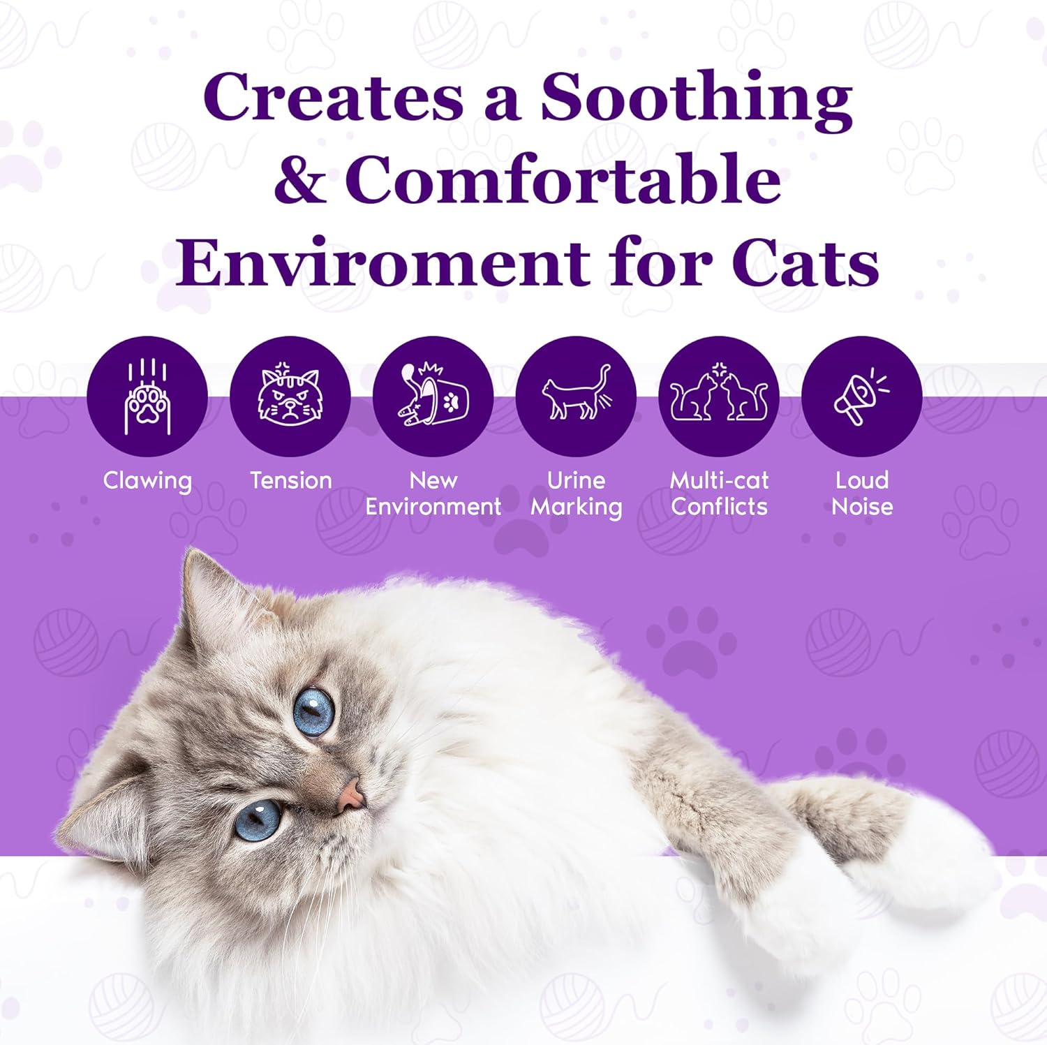 Purrfect Calming Diffuser Kit with 2 Refills