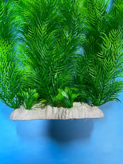 Artificial Aquarium Plant for Fish Tanks, LARGE aquarium plastic plant