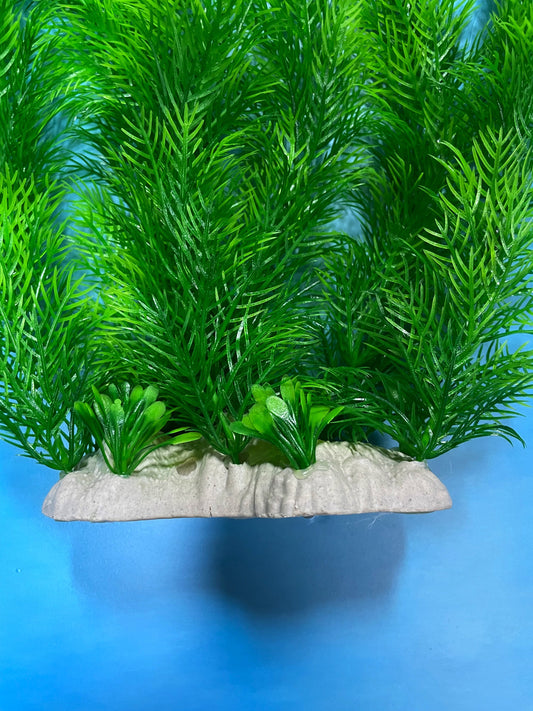 Artificial Aquarium Plant for Fish Tanks, LARGE aquarium plastic plant