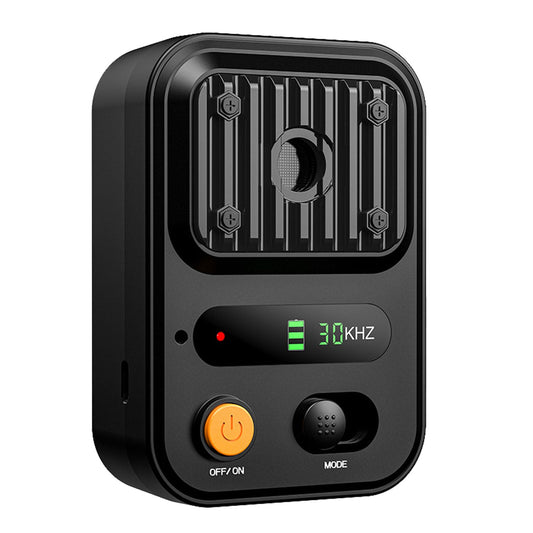 Ultrasonic Anti-Barking Device Rechargeable Auto Dog Bark Control Deterrent Box Training Device IPX4 Waterproof with 3 Frequency Max 32.8Feet Sensing