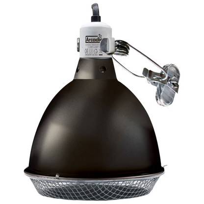 Arcadia Ceramic Reflector Clamp Lamp, Graphite