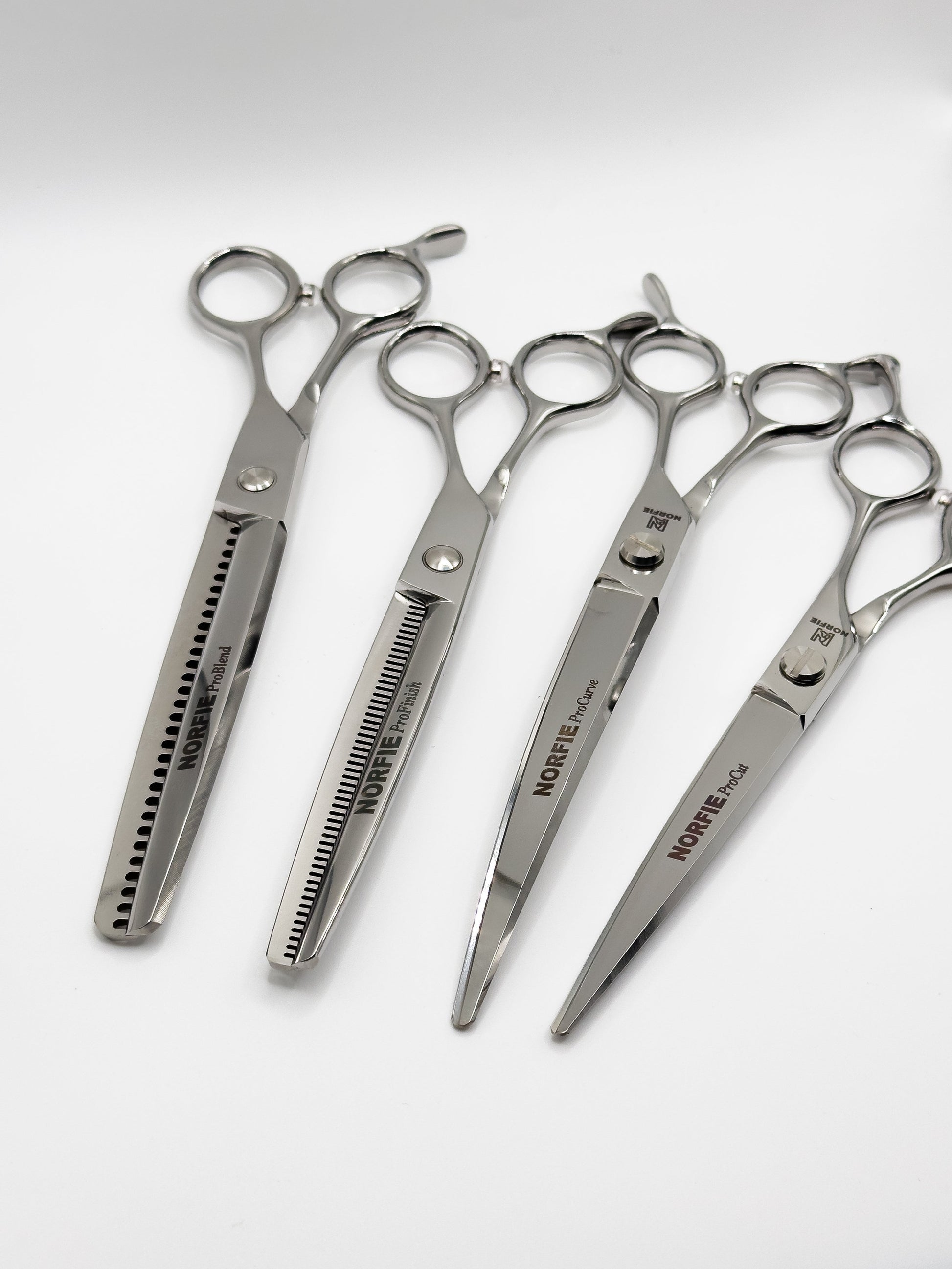 Norfie Pro Series 4-Piece VG10 Grooming Shear Set