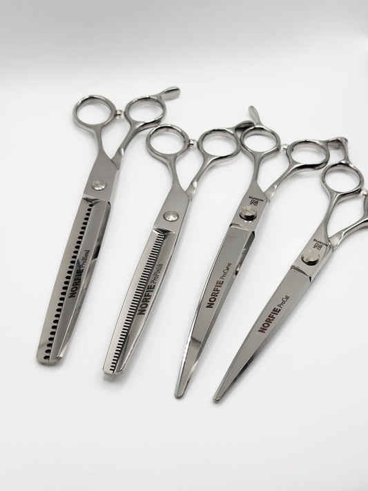 Norfie Pro Series 4-Piece VG10 Grooming Shear Set