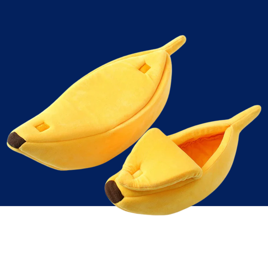 Banana Cat Bed House – Cute & Cozy Cat Hideaway