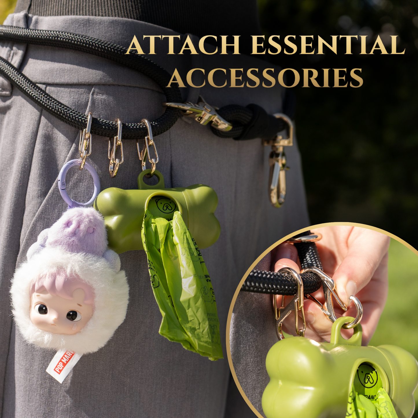 Calm Command: Hands Free No-Pull Leash