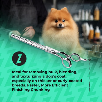 Zora Pet Grooming Chunker Shear - Model A-7526
