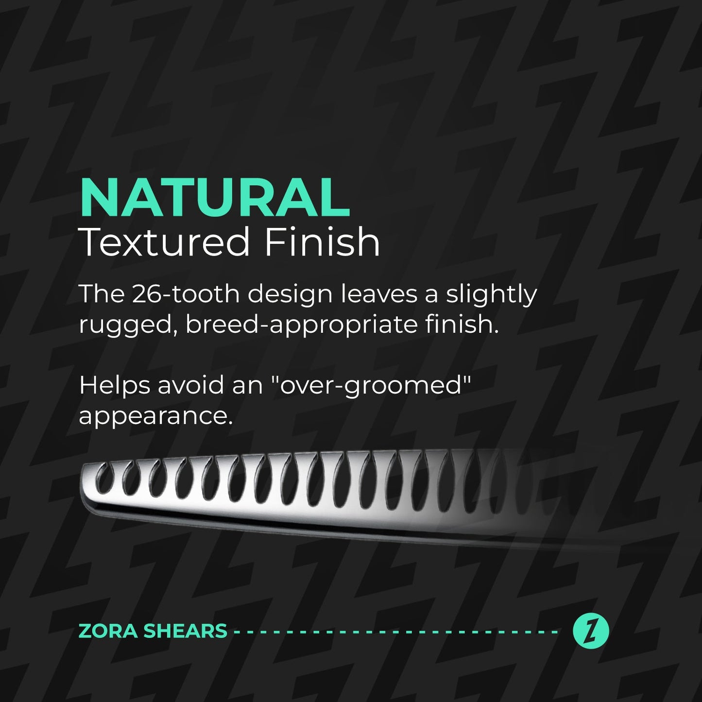 Zora Pet Grooming Chunker Shear - Model A-7526