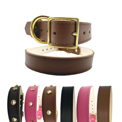 Plain Leather Dog Collar - Image 10