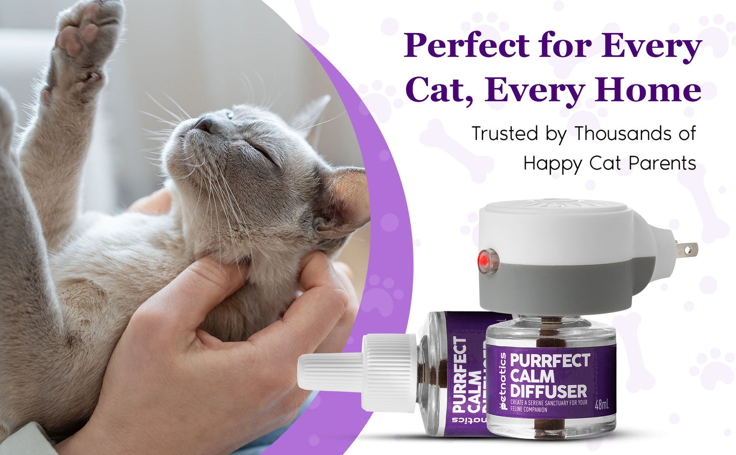 Purrfect Calming Diffuser Kit with 2 Refills