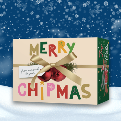 Elk The Halls Antler Chew & Dog Treat Box