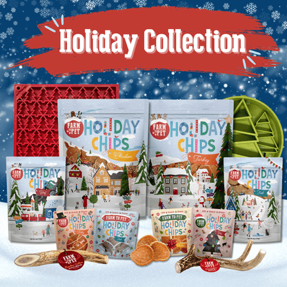 Elk The Halls Antler Chew & Dog Treat Box