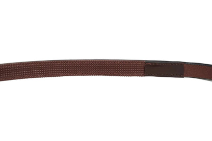 Brown belt on a white background