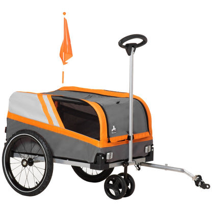 Pet Bike Trailer 2-in-1 Travel Stroller - Image 12
