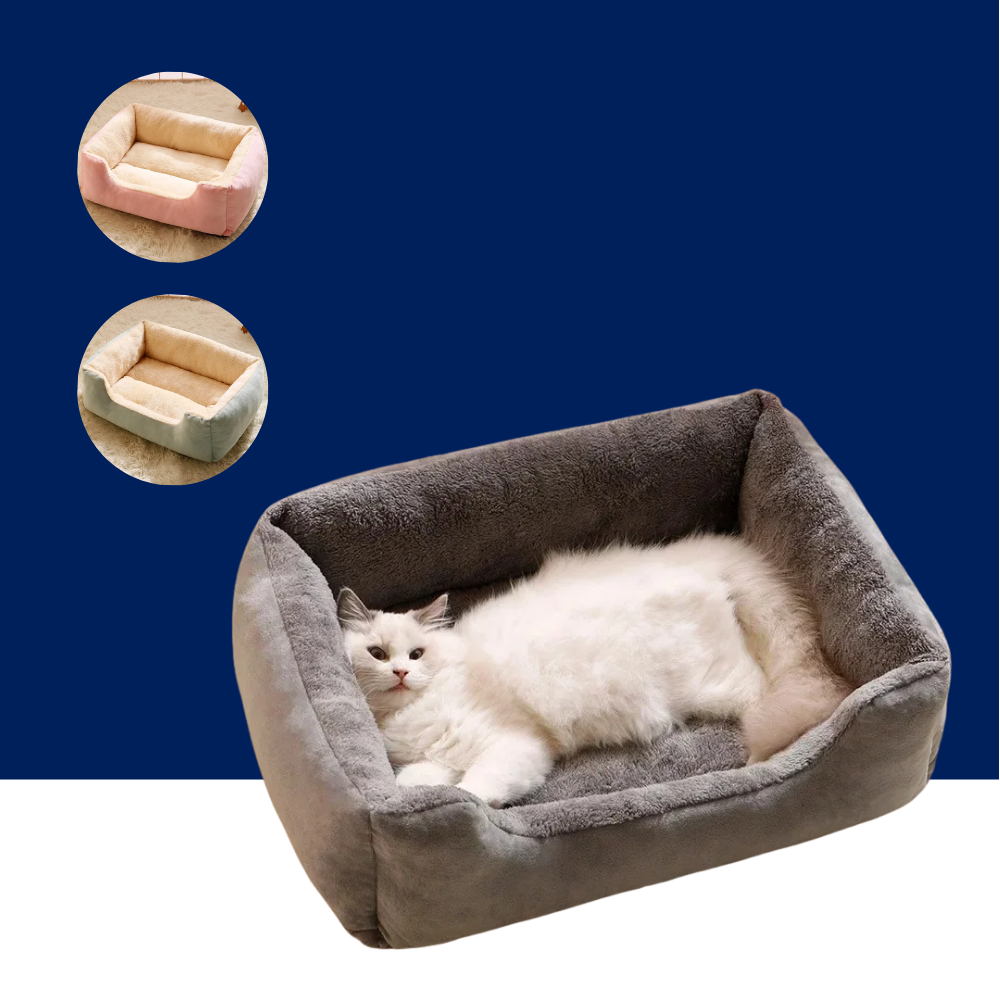 Ultra-Calming Soft Plush Pet Bed