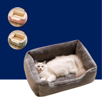 Ultra-Calming Soft Plush Pet Bed