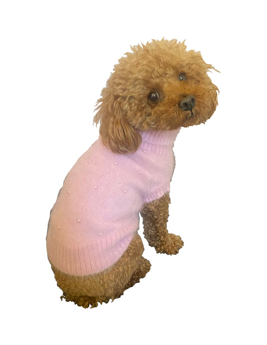 Pearly Girl Sweater, Pink