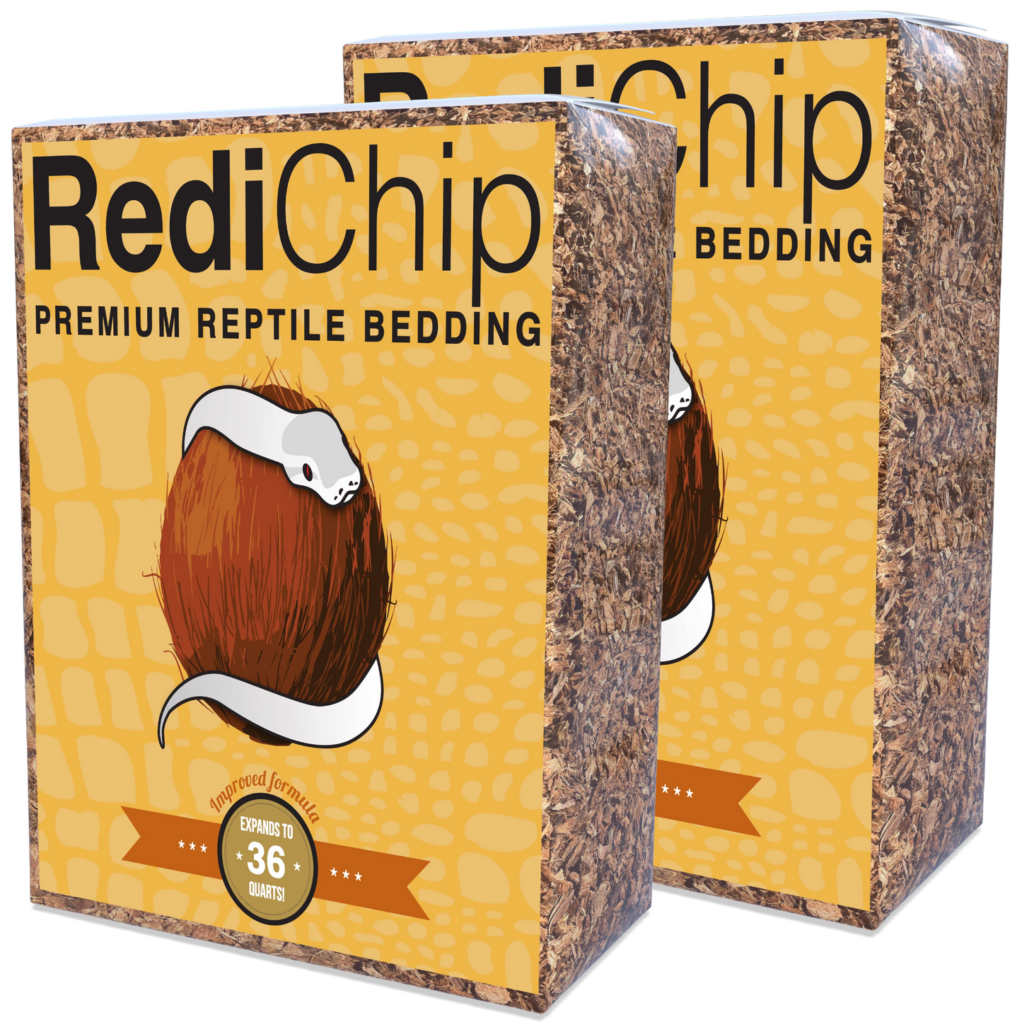 RediChip Premium reptile bedding 36-quart package, 2 pack 