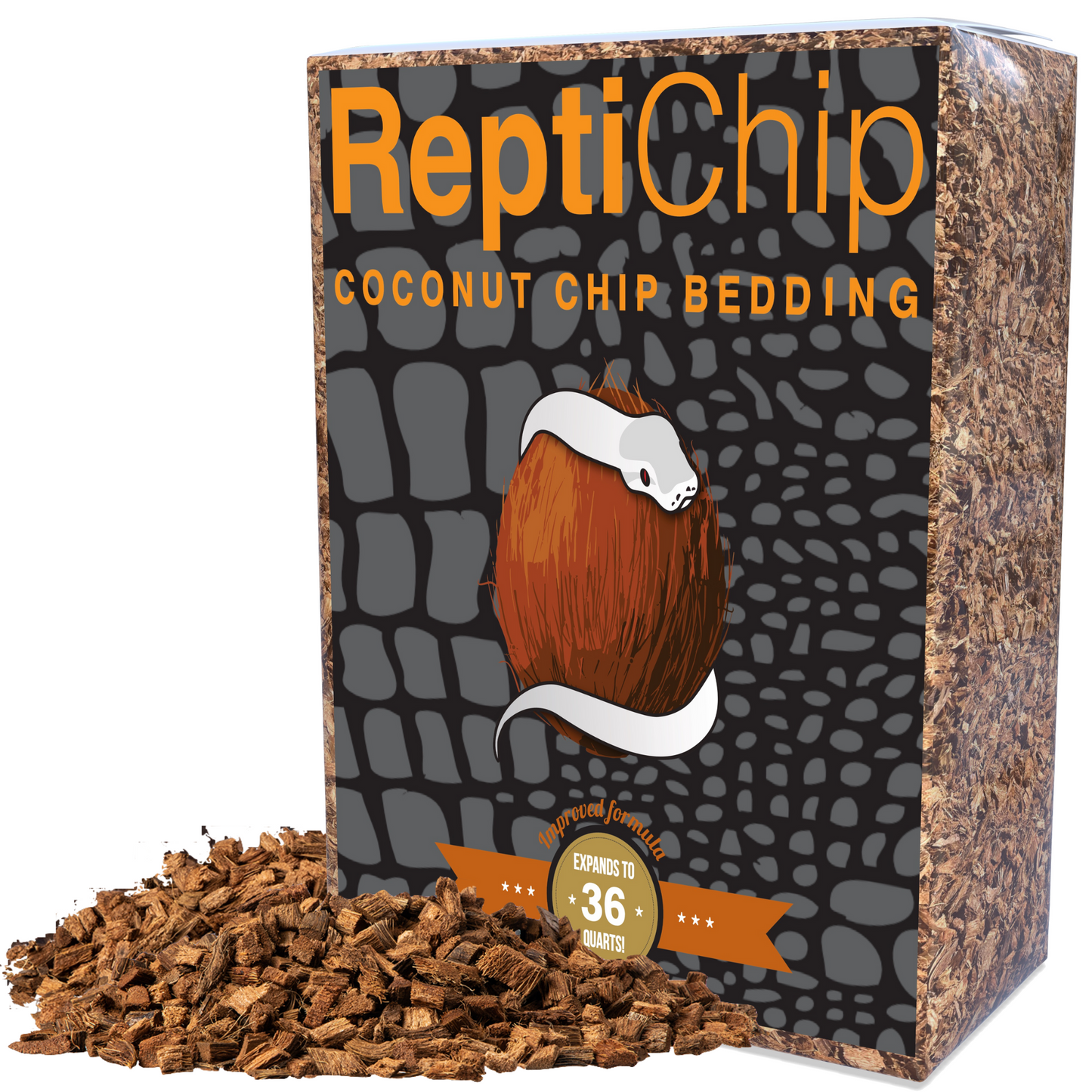 ReptiChip Coarse Coconut Chip Mix