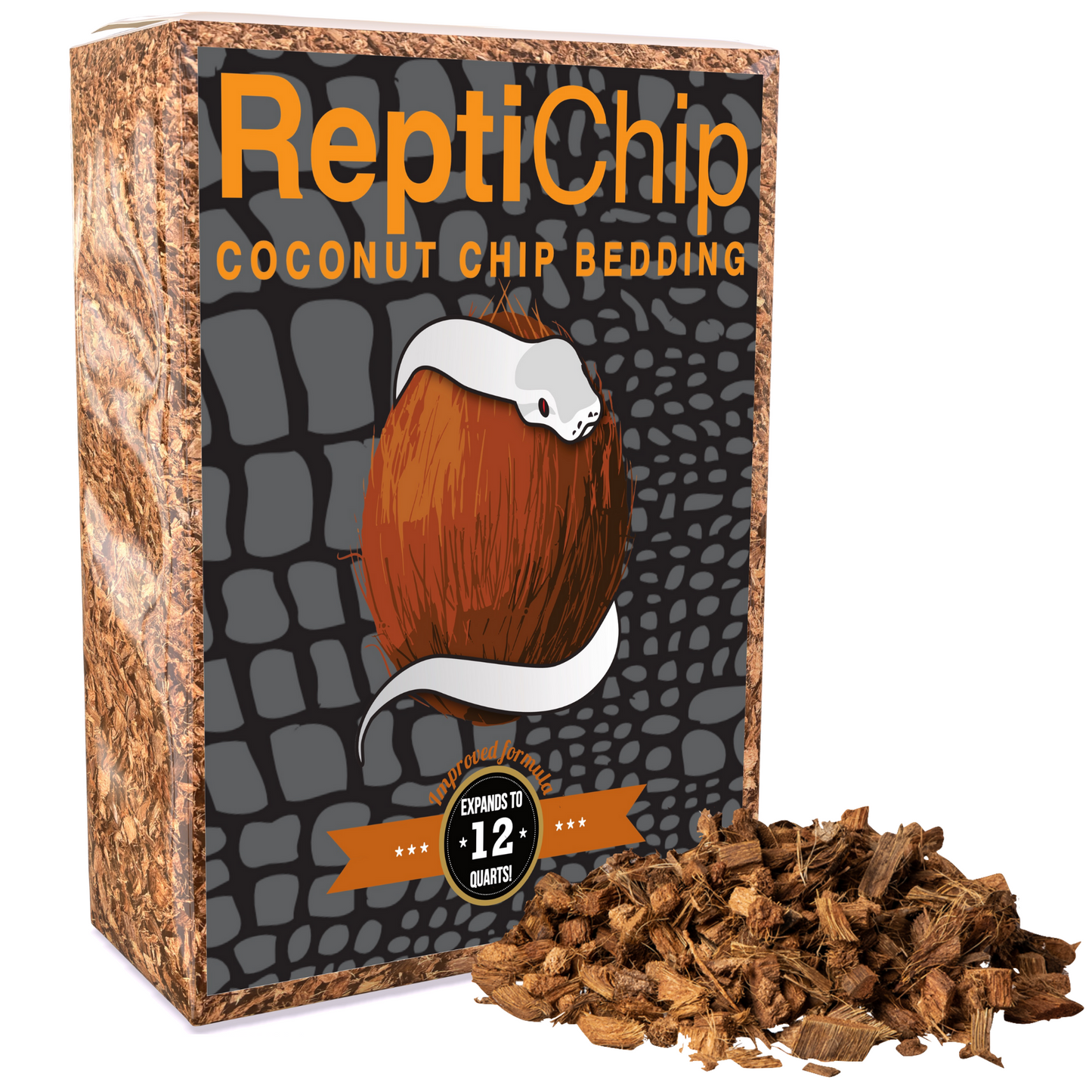 ReptiChip Coarse Coconut Chip Mix