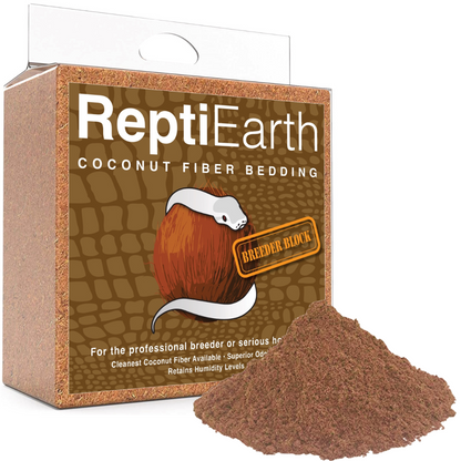ReptiEarth Coconut Fiber Bedding Breeder Block