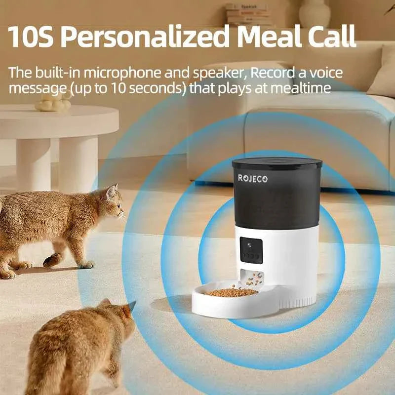 Smart Cat Feeder Camera for Automated Pet Care