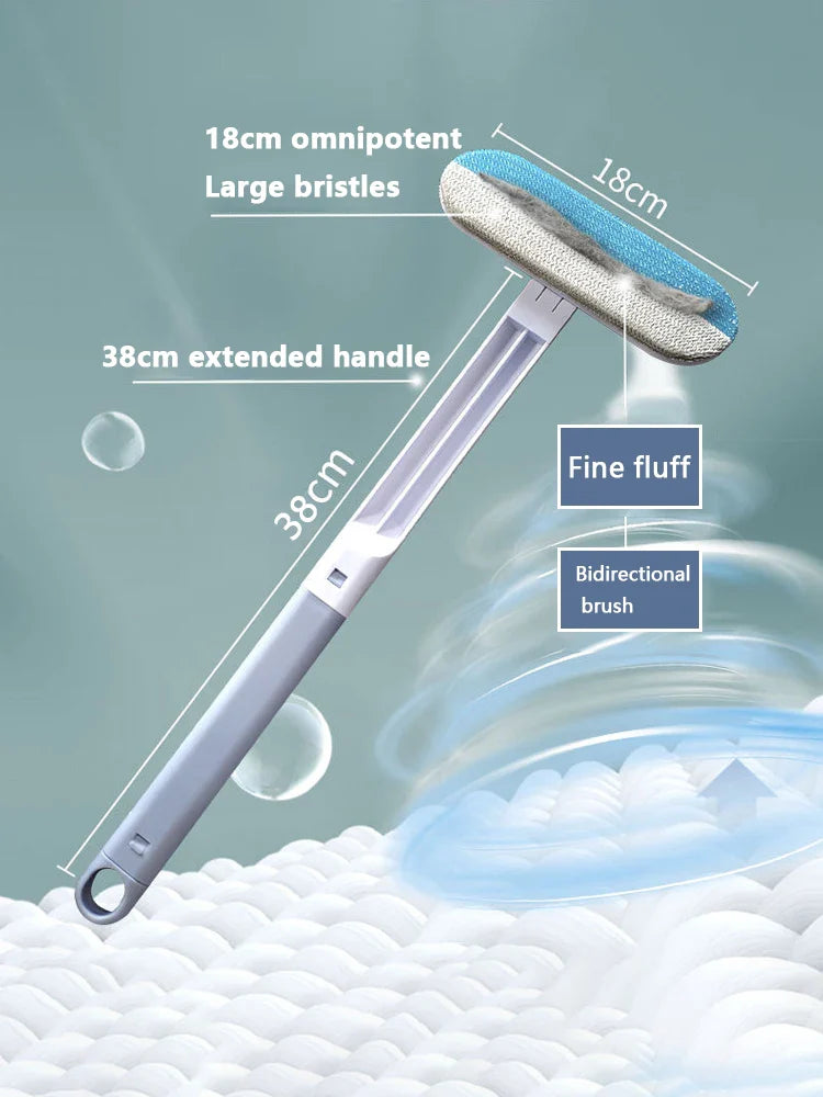 Long Handle Pet Hair Remover Brush for Effortless Cleaning