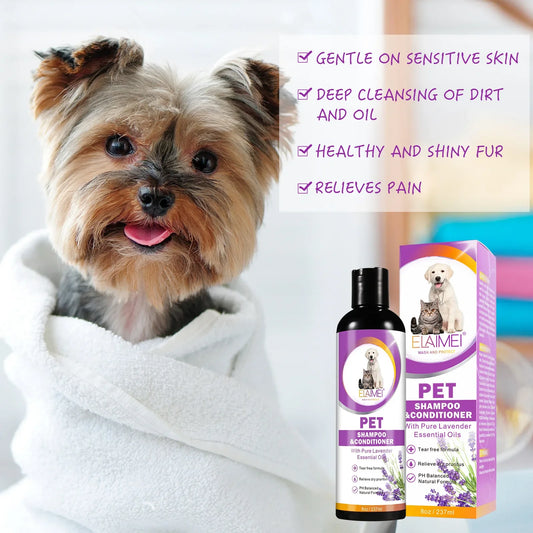 Pet shampoo for dogs