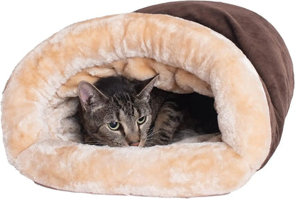 Autumn & Winter Cat Sleeping Bag - Warm, Semi-Enclosed Nest