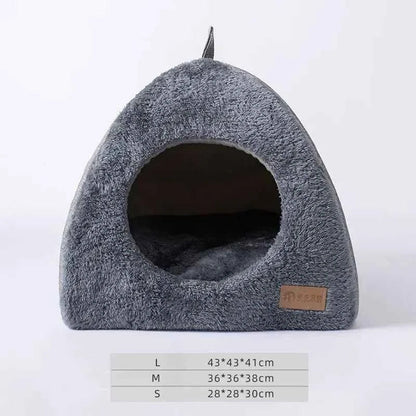 Warm and Cozy Cat Cave Bed for Privacy