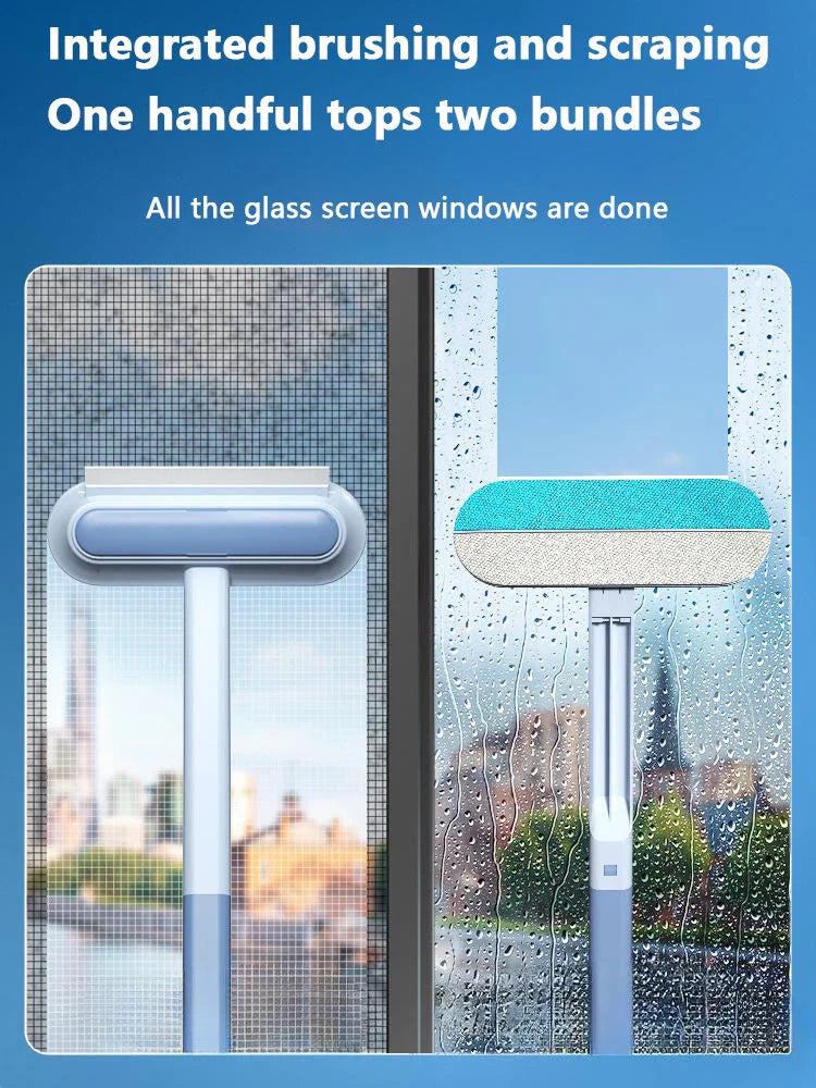 Long Handle Pet Hair Remover Brush for Effortless Cleaning