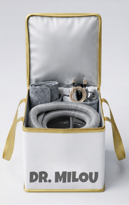 Salon Results at Home, Mess-Free | CalmCare™ Cordless Vacuum Grooming Kit by Dr. Milou