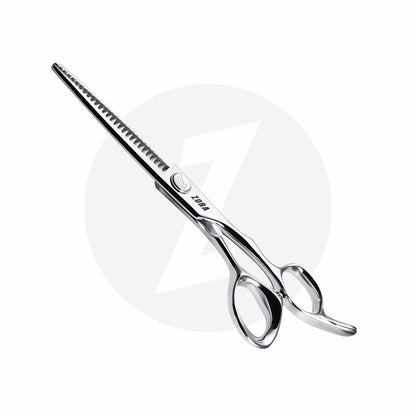 Zora Hair Cutting Shear - Model Z-628 - Deer Horn Tooth - 6.28