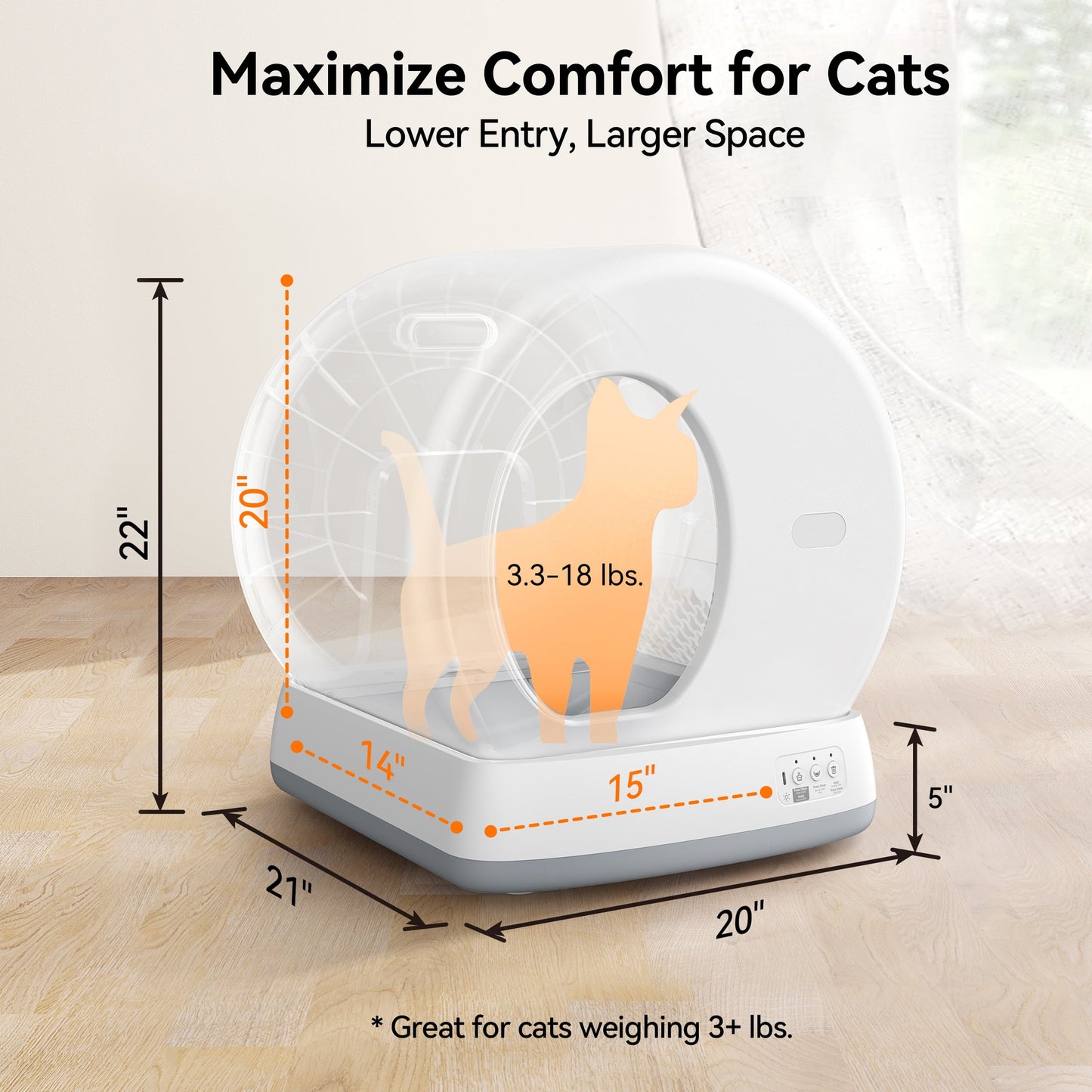 Self-Cleaning Cat Litter Box