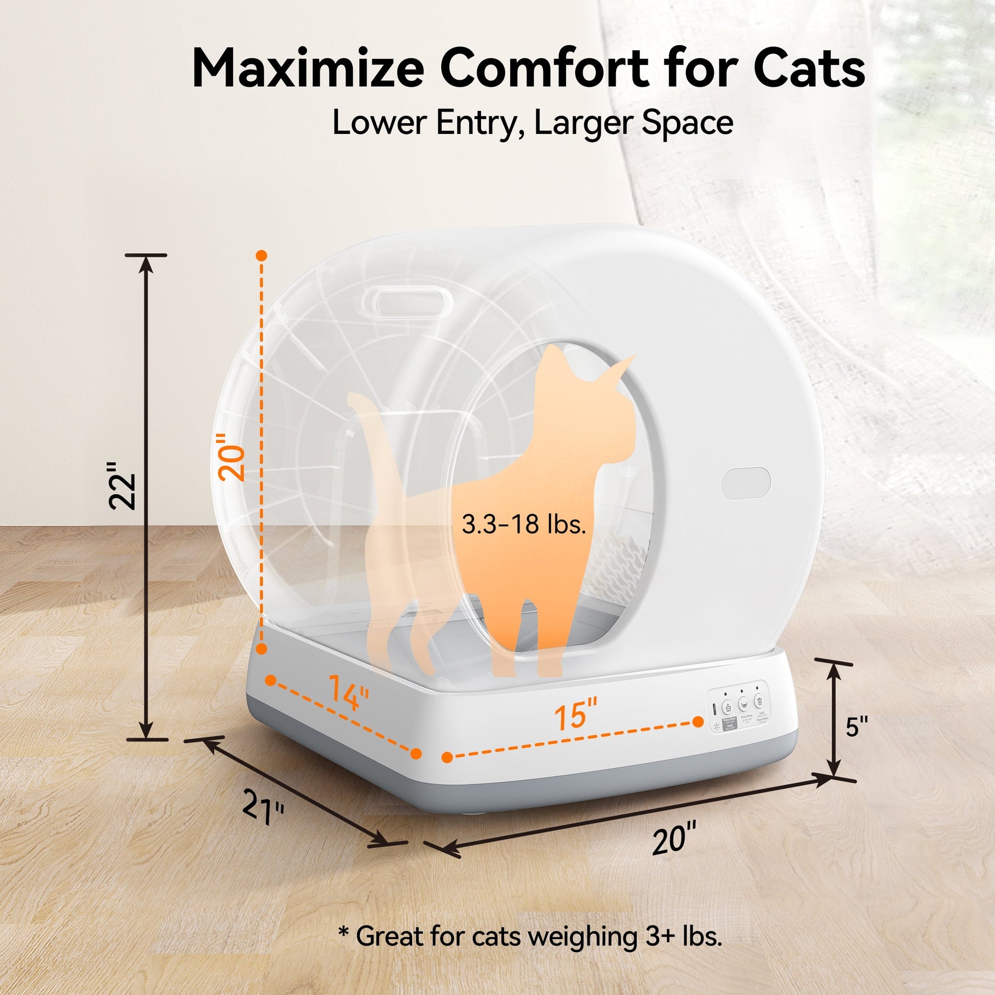 Self-Cleaning Cat Litter Box