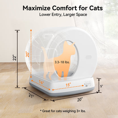 Self-Cleaning Cat Litter Box