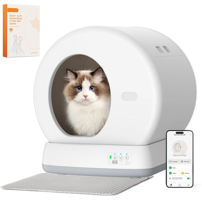 Self-Cleaning Cat Litter Box