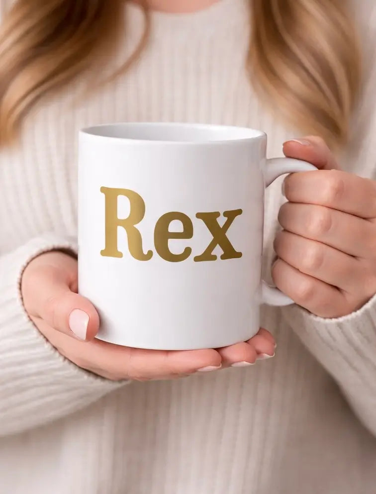Life Is Better With a Cat – Personalized Name Mug