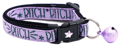 Bitch 2 Breakaway Cat CollarBitch 2 Breakaway Cat Collar