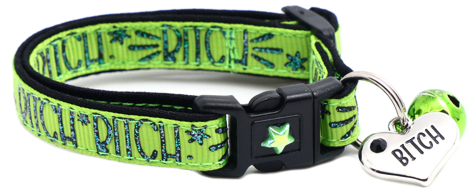 Bitch 2 Breakaway Cat CollarBitch 2 Breakaway Cat Collar