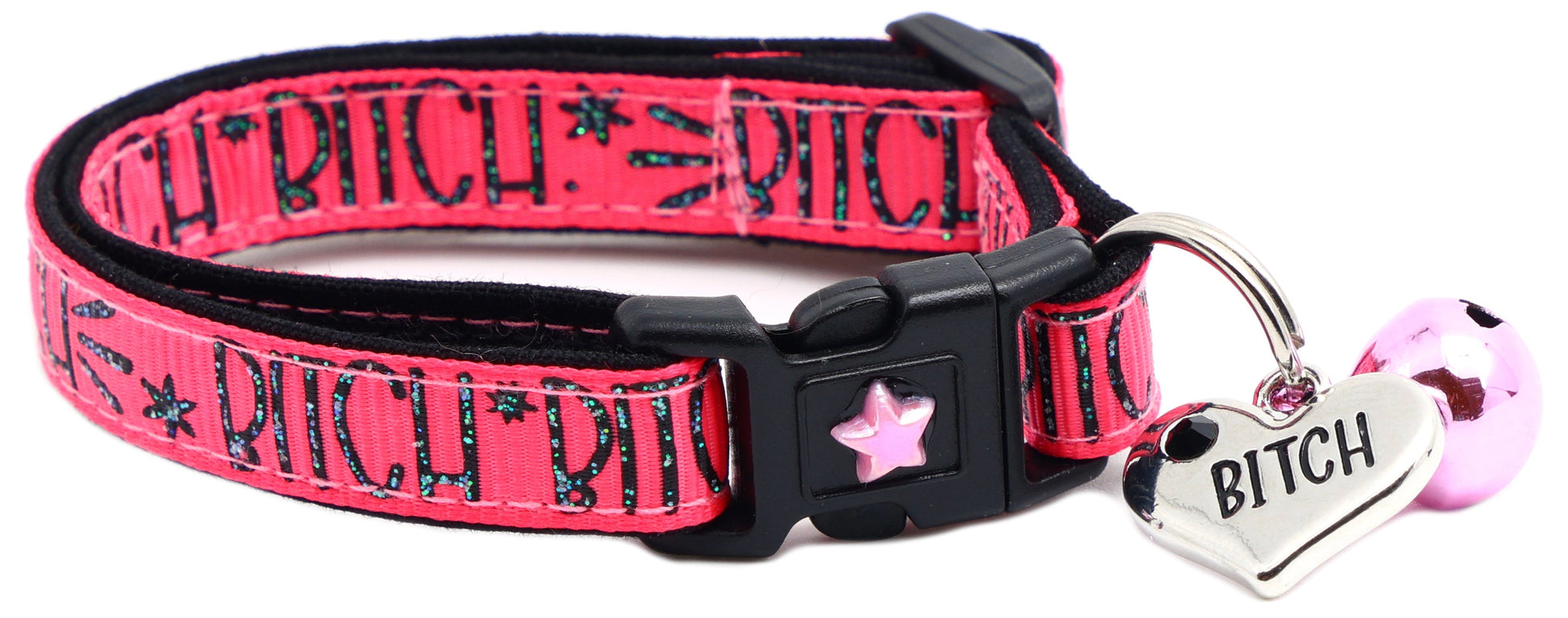 Bitch 2 Breakaway Cat CollarBitch 2 Breakaway Cat Collar