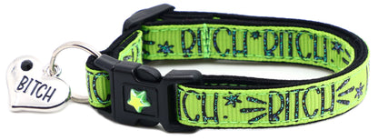 Bitch 2 Breakaway Cat CollarBitch 2 Breakaway Cat Collar