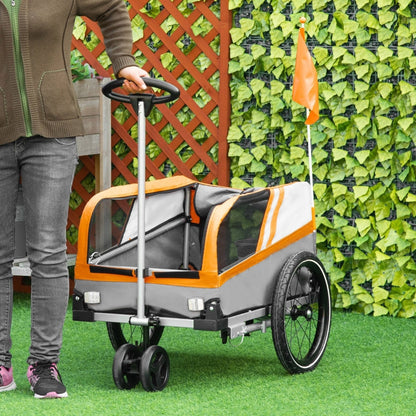 Pet Bike Trailer 2-in-1 Travel Stroller - Image 20