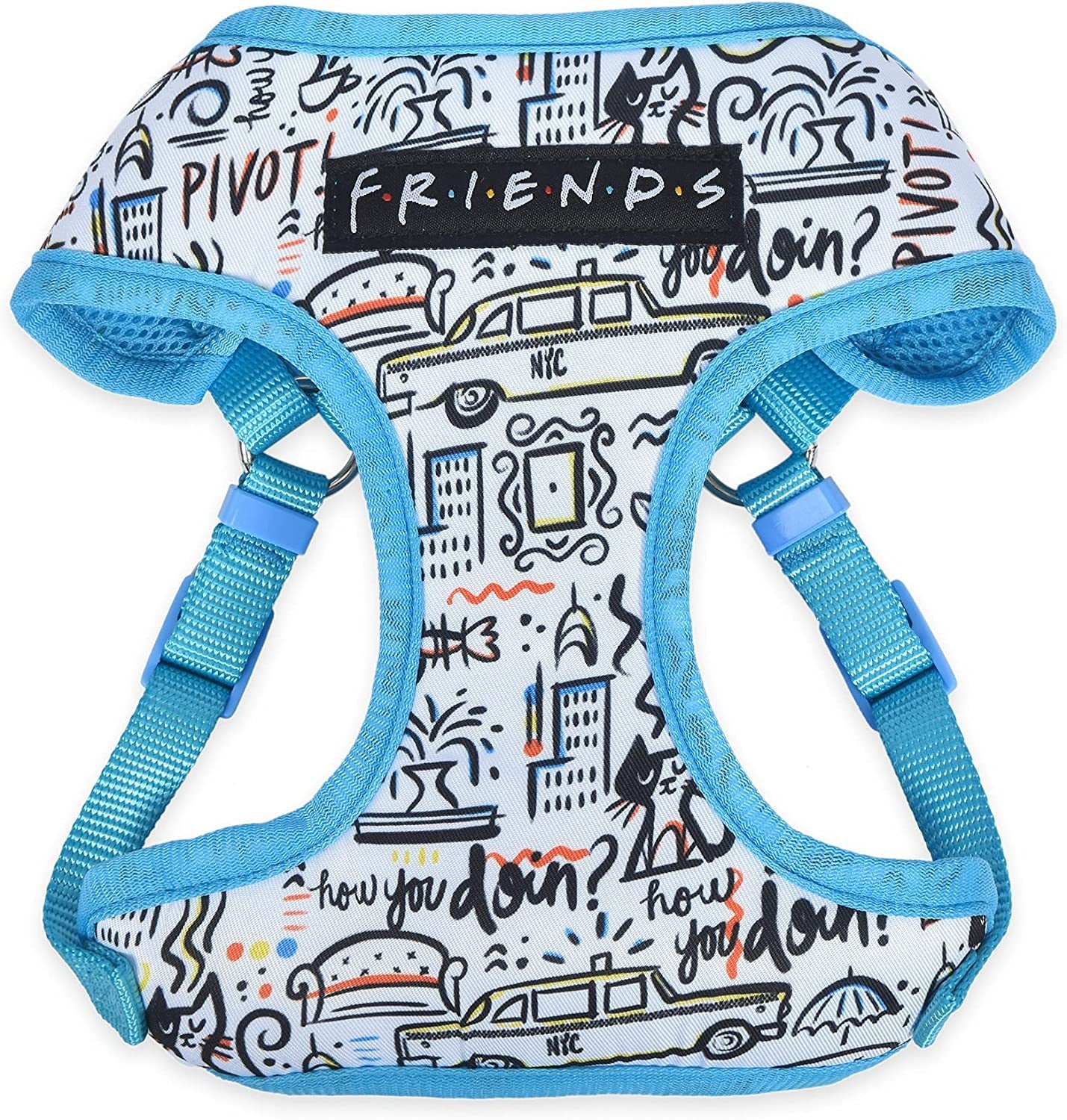 Friends TV Show City Doodle Dog Harness – Small (S)