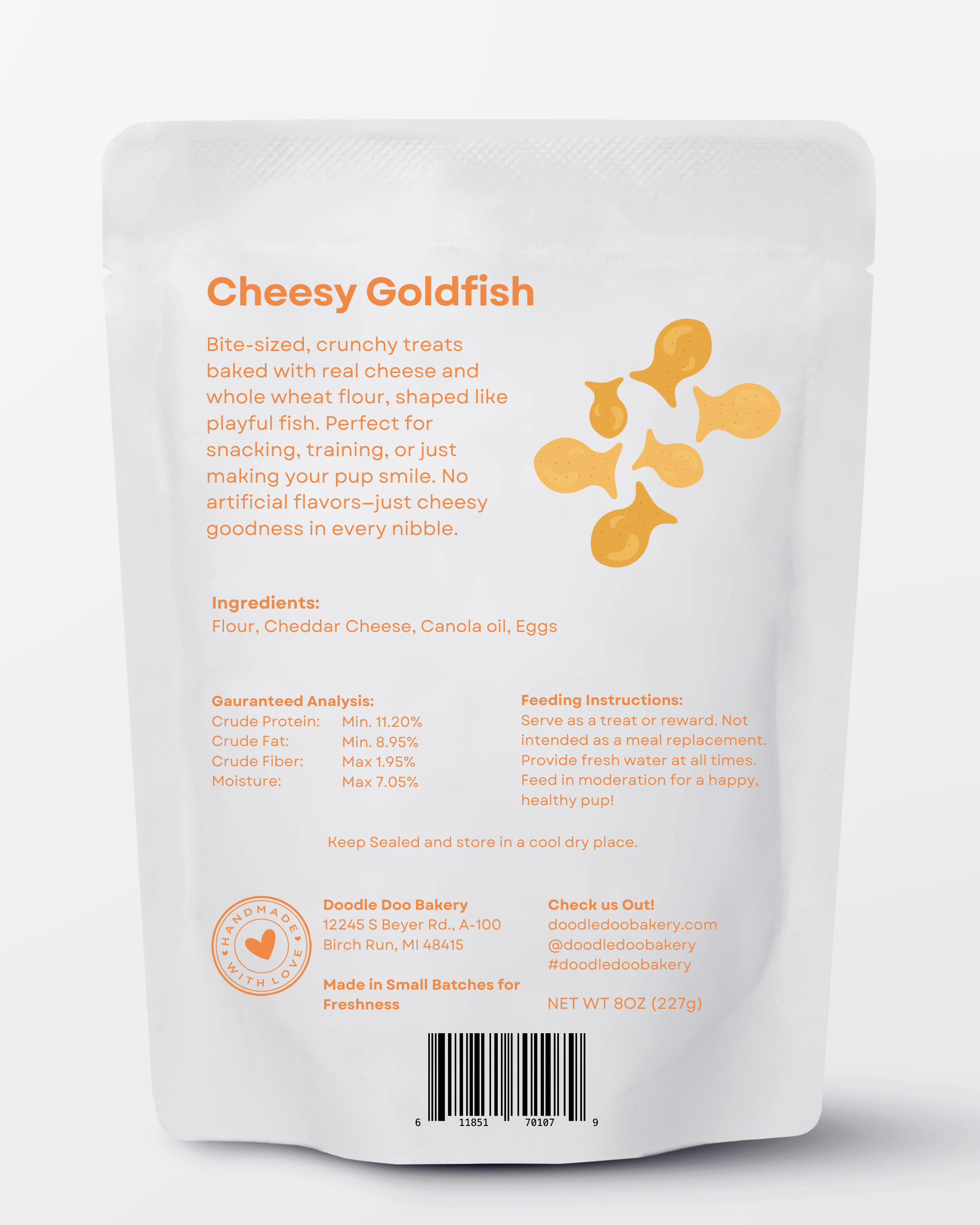  Cheesy Goldfish 
