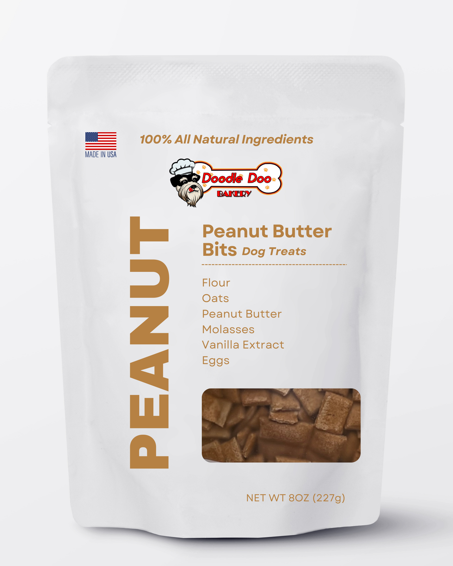  Peanut Butter Bits Dog Biscuits