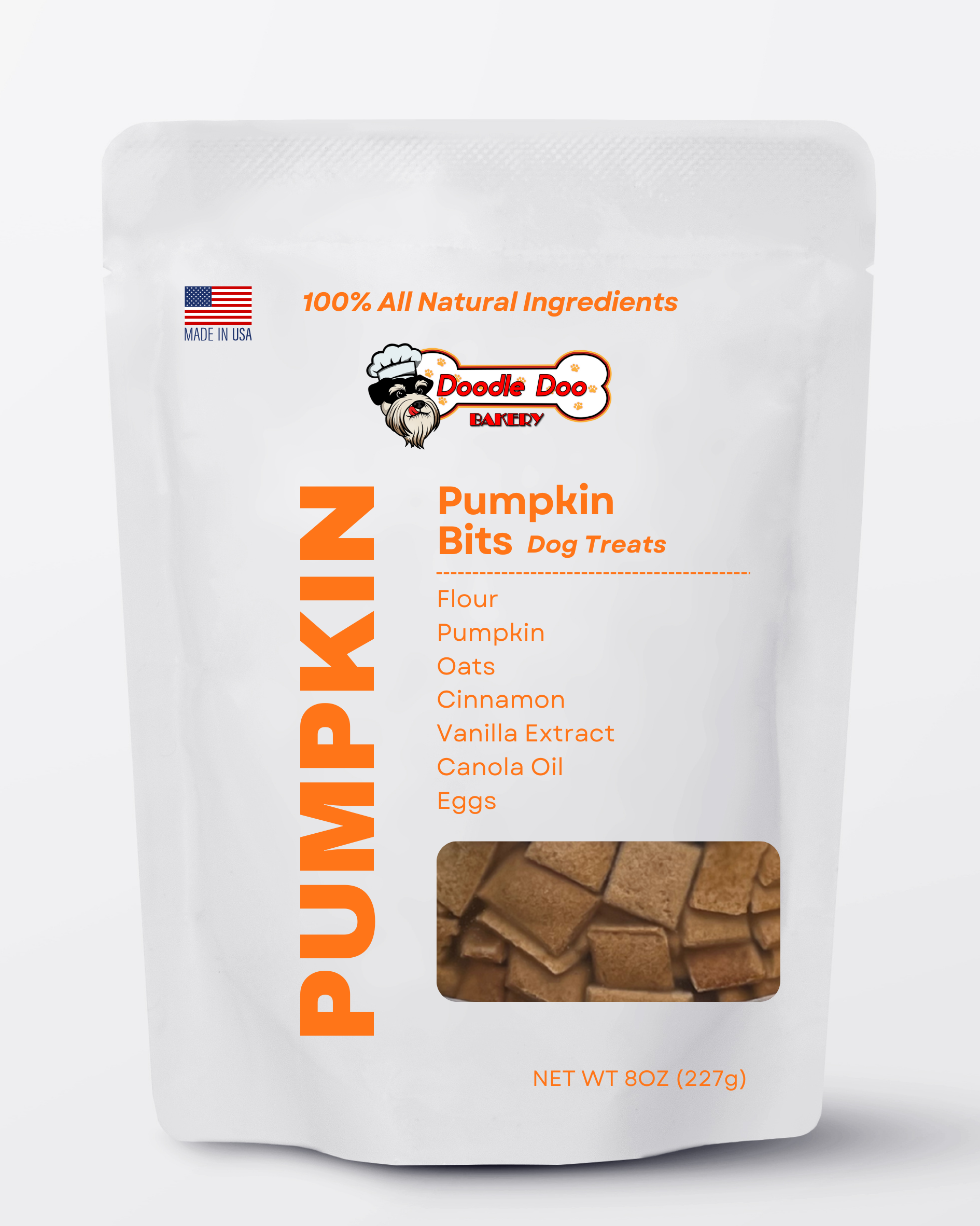  🎃 Pumpkin Bits Dog Biscuits