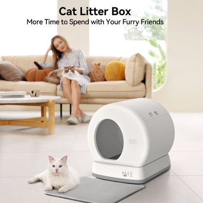 Self-Cleaning Cat Litter Box