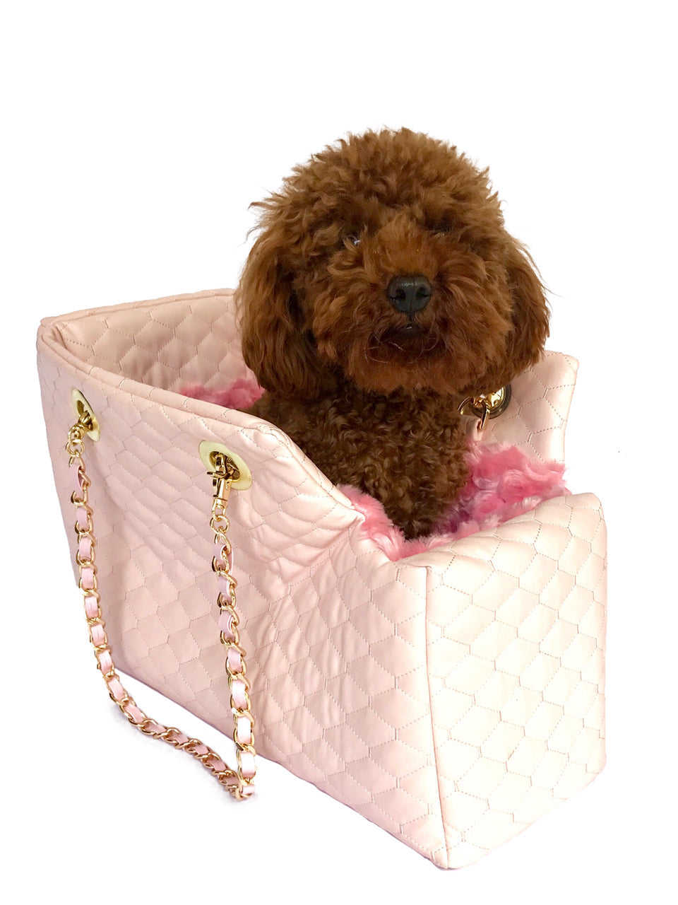 NEW Kate Quilted Carrier, Light Matte Pink