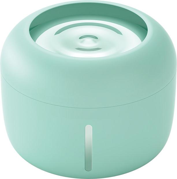 Mint green humidifier on a white background